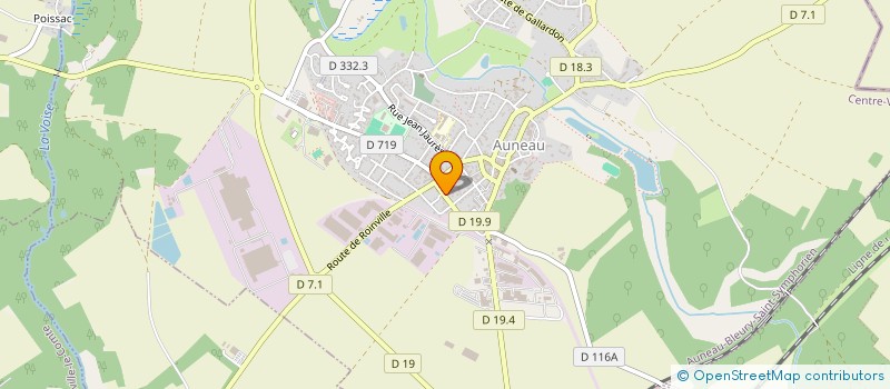 localisation de l'entreprise TPM LOCATION à AUNEAU-BLEURY-SAINT-SYMPHORIEN