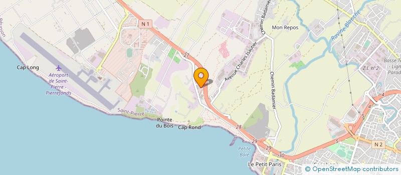 localisation de l'entreprise TPM ORTHOPEDIE à SAINT-PIERRE