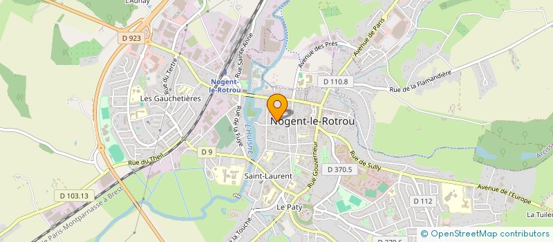 localisation de l'entreprise TPM TAYBI à NOGENT LE ROTROU