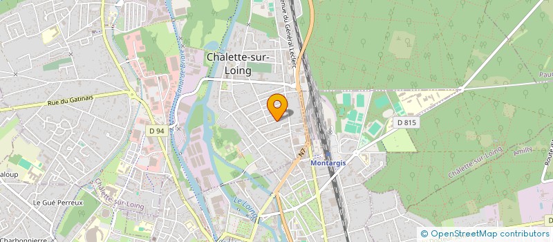 localisation de l'entreprise TPMG à CHALETTE-SUR-LOING