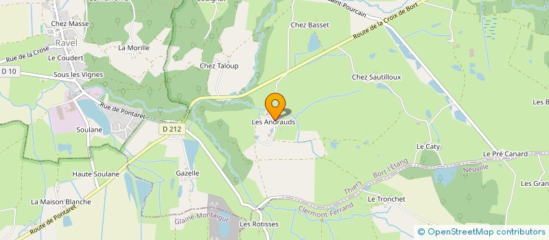 localisation de l'entreprise TPMG  BORT-L ETANG