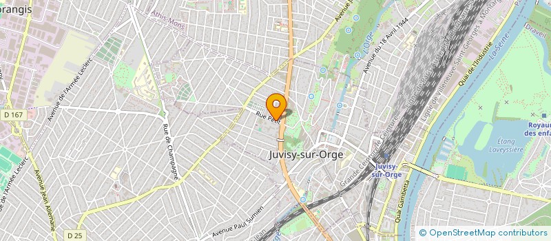 localisation de l'entreprise TPMG à JUVISY-SUR-ORGE
