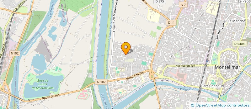 localisation de l'entreprise TPML  MONTELIMAR