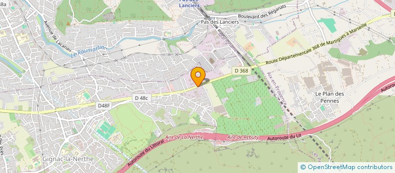 localisation de l'entreprise TPMR à GIGNAC-LA-NERTHE