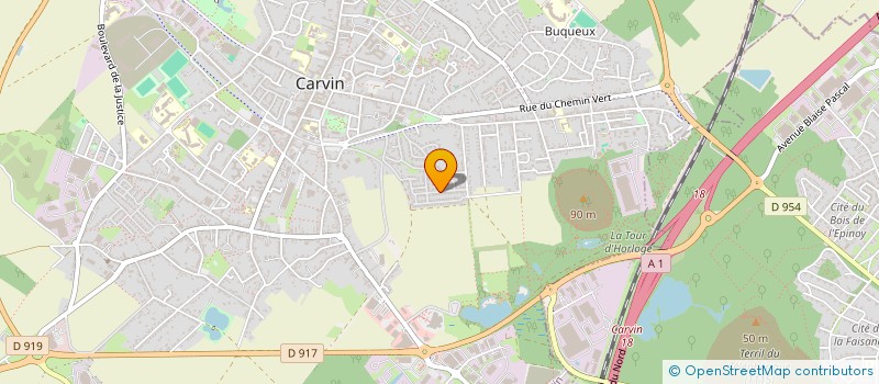 localisation de l'entreprise TPMR AMEL DL  CARVIN