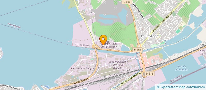 localisation de l'entreprise TPMS à FRONTIGNAN