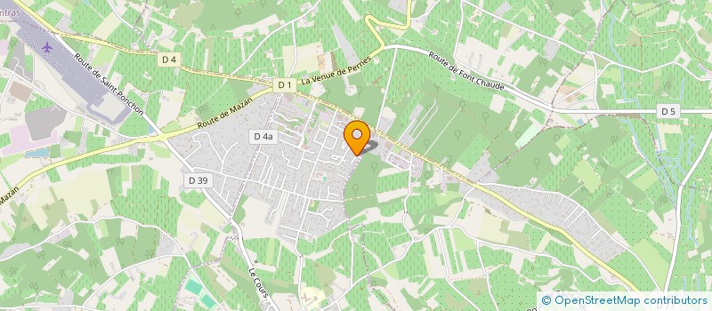 localisation de l'entreprise TPMV à SAINT-DIDIER