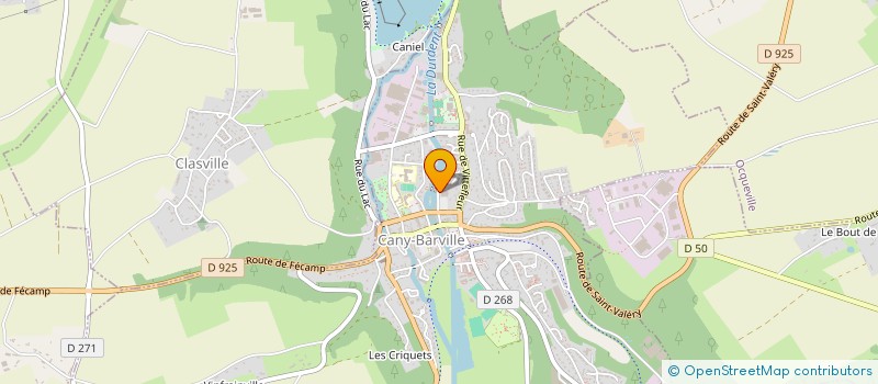 localisation de l'entreprise TPMZ  CANY-BARVILLE