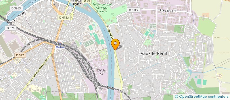 localisation de l'entreprise TPN à VAUX-LE-PENIL