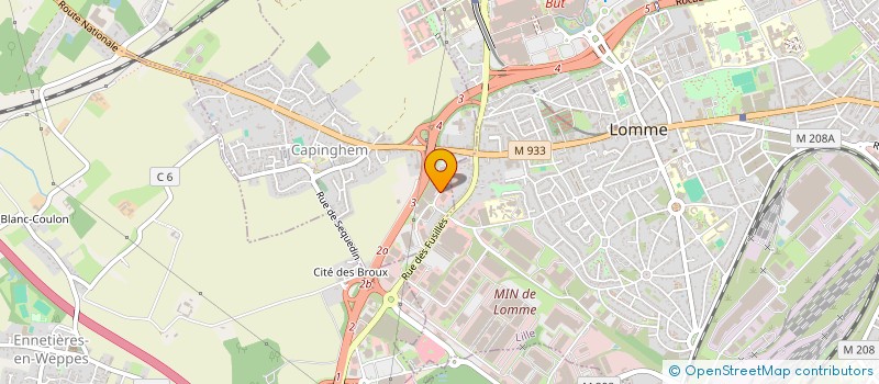 localisation de l'entreprise TPNF à LILLE