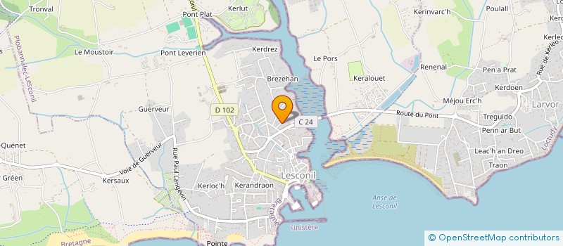 localisation de l'entreprise TPNG  PLOBANNALEC-LESCONIL