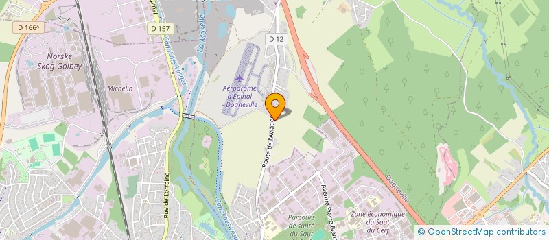 localisation de l'entreprise TPNG AERO  DOGNEVILLE