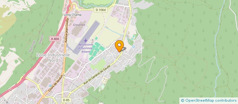 localisation de l'entreprise TPO PROPERTY à ARBENT
