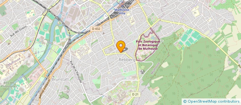 localisation de l'entreprise TPP  MULHOUSE