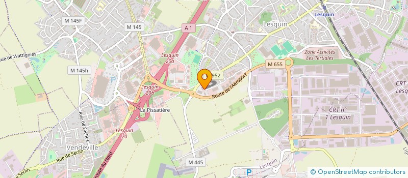 localisation de l'entreprise TPP CONCEPTION REALISATION  LESQUIN