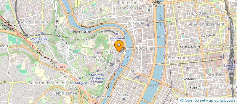 localisation de l'entreprise TPP - TOUJOURS PLUS PRODUCTIONS  LYON