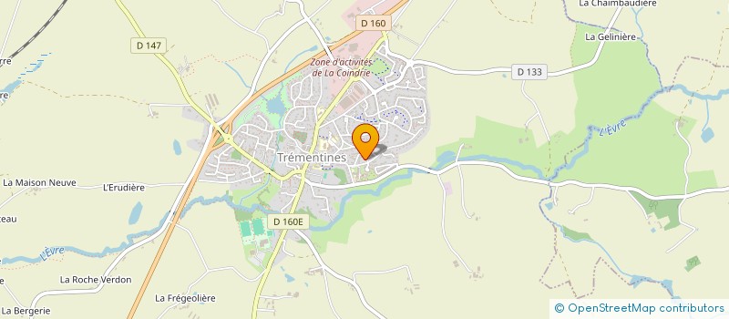 localisation de l'entreprise TPPG IMMO  TREMENTINES