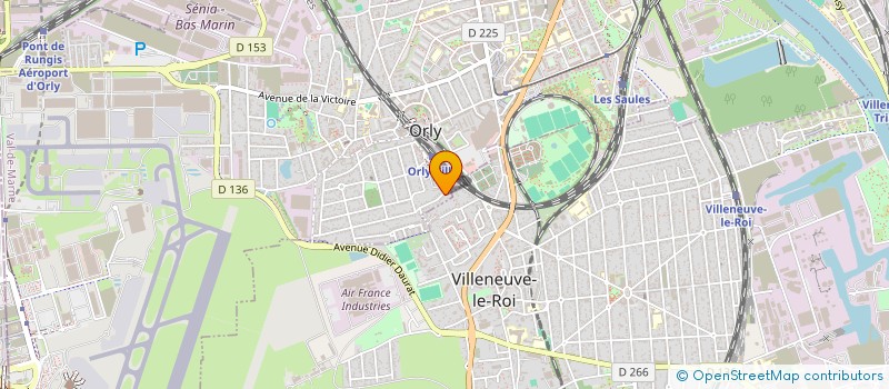 localisation de l'entreprise TPR TRAVAUX PLOMBERIE ET RENOVATION  ORLY