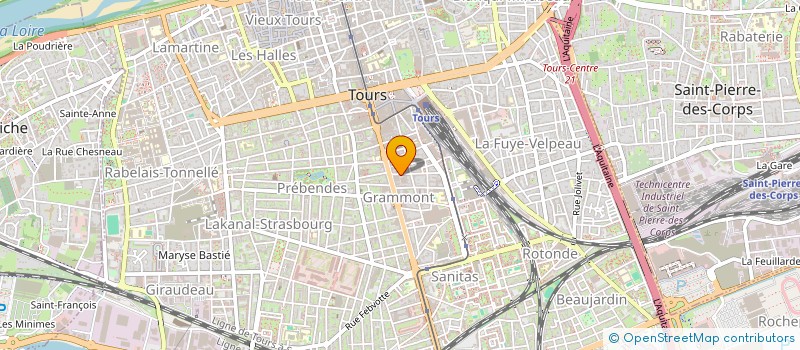 localisation de l'entreprise TPRIM  TOURS