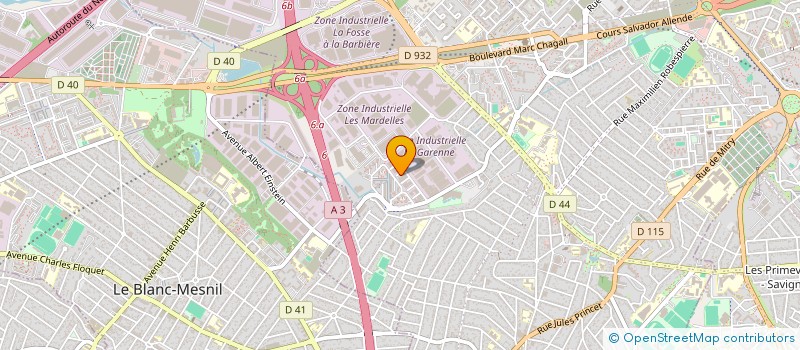 localisation de l'entreprise TPRP ET FILS à AULNAY-SOUS-BOIS