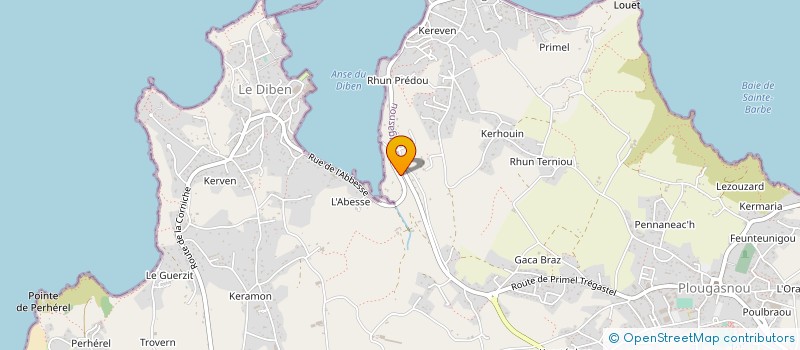 localisation de l'entreprise TPRT  PLOUGASNOU