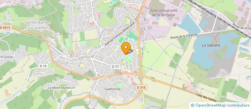 localisation de l'entreprise TPS  GAILLON