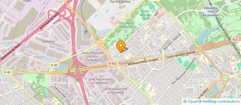 localisation de l'entreprise TPS à AULNAY-SOUS-BOIS