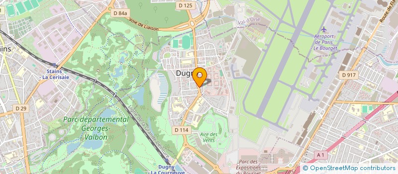 localisation de l'entreprise TPS  DUGNY