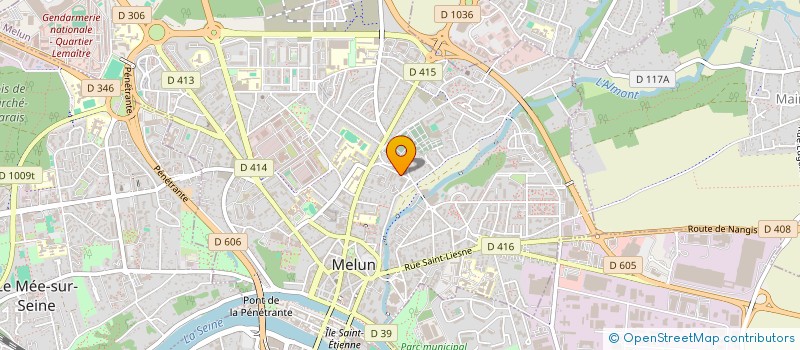 localisation de l'entreprise TPS à MELUN