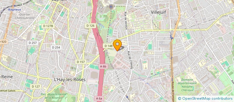 localisation de l'entreprise TPS CAB à VILLEJUIF