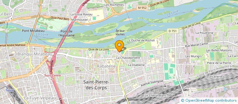 localisation de l'entreprise TPS PLOMBERIE  SAINT-PIERRE-DES-CORPS