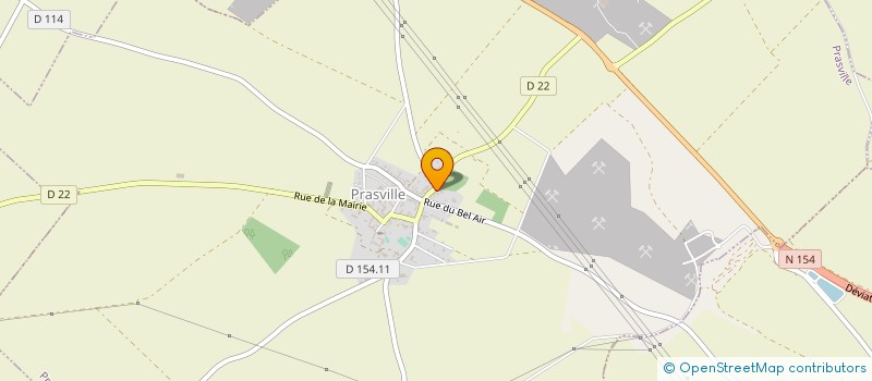 localisation de l'entreprise TPS ROUSSEL VALANT à PRASVILLE