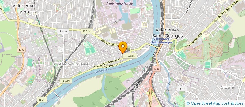 localisation de l'entreprise TPS SERVICE à VILLENEUVE-LE-ROI