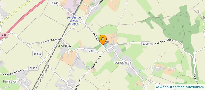 localisation de l'entreprise TPSA 76  LONGUERUE