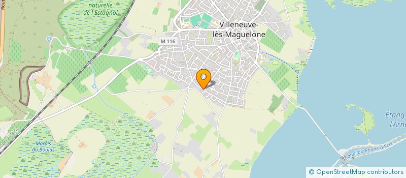 localisation de l'entreprise TPSC  VILLENEUVE-LES-MAGUELONE