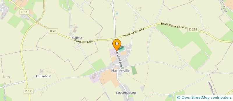 localisation de l'entreprise TPSF  HATTENVILLE