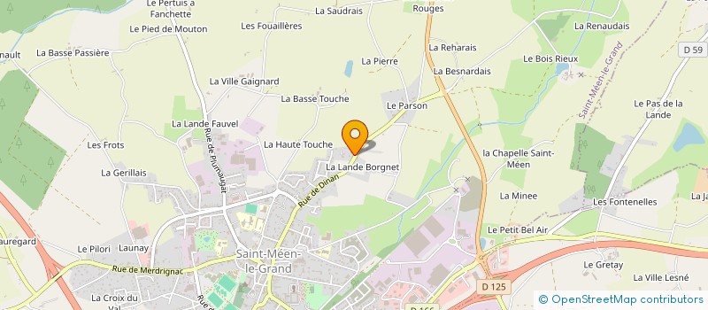 localisation de l'entreprise TPSGL IMMO  SAINT-MEEN-LE-GRAND