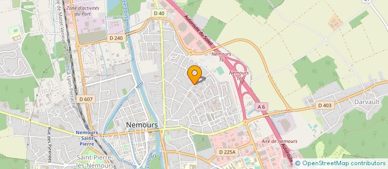 localisation de l'entreprise TPSL ENVIRONNEMENT à NEMOURS