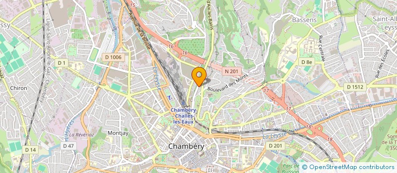 localisation de l'entreprise TPSTP  CHAMBERY