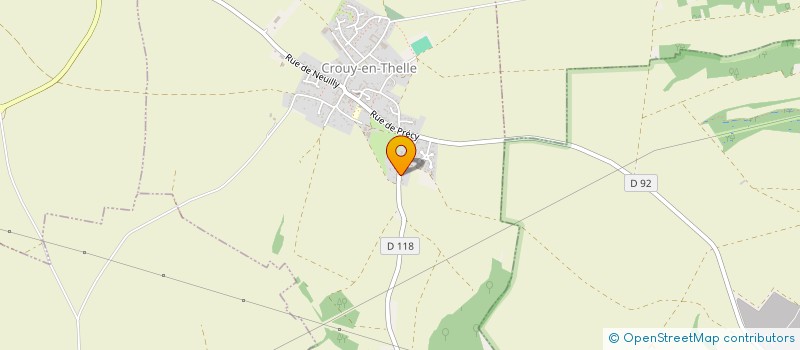 localisation de l'entreprise TPT SERVICE  CROUY-EN-THELLE