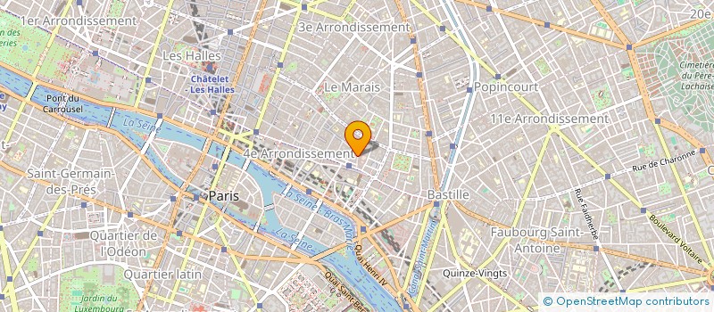 localisation de l'entreprise TPTI MUNDUS  PARIS