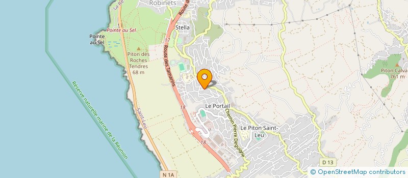 localisation de l'entreprise TPTS  SAINT-LEU