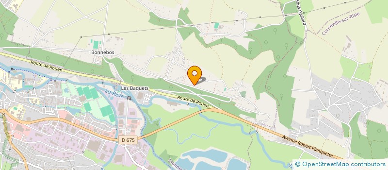 localisation de l'entreprise TPV  MANNEVILLE-SUR-RISLE