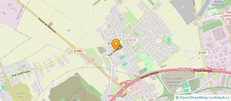 localisation de l'entreprise TPV  LOOS-EN-GOHELLE