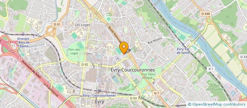 localisation de l'entreprise TPV CONNECT à RIS-ORANGIS