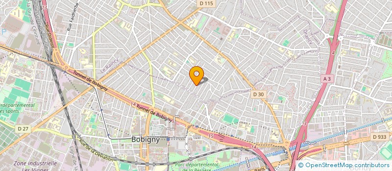 localisation de l'entreprise TPV DIDINE à DRANCY
