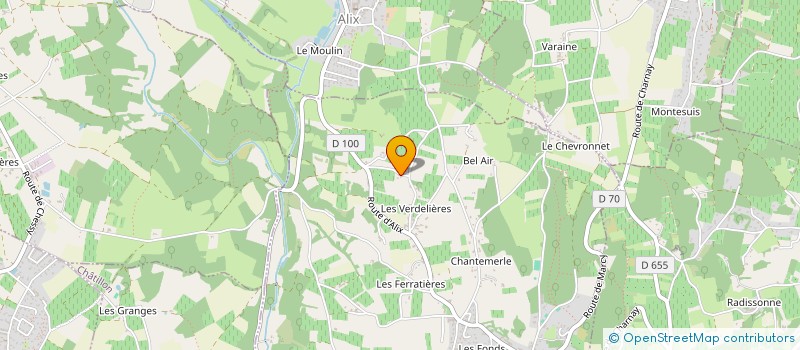 localisation de l'entreprise TPV PARTNERS  CHARNAY