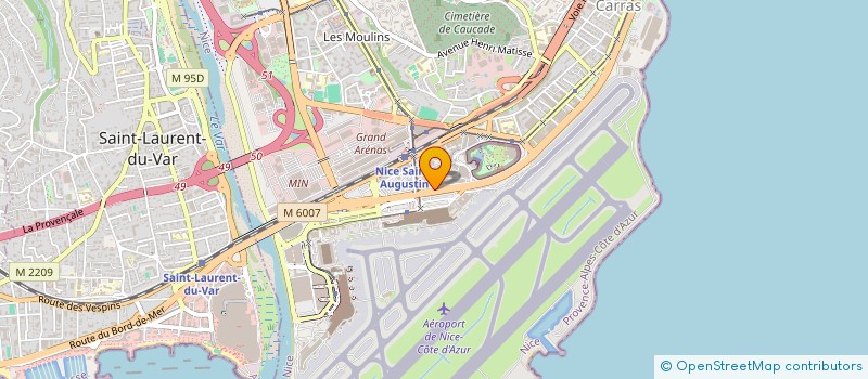 localisation de l'entreprise TPW  VALBONNE