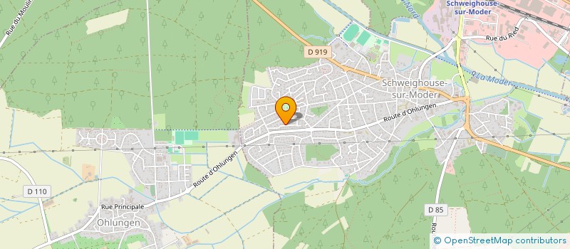 localisation de l'entreprise TPY  SCHWEIGHOUSE-SUR-MODER