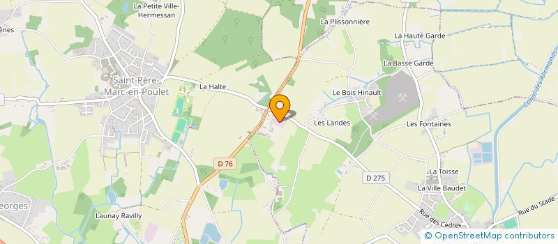 localisation de l'entreprise TQ90  SAINT-GUINOUX